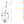 Load image into Gallery viewer, Front Wheel Set exploded diagram + parts key — OKAI ES400 Cylindrical Head Torx Screws with Column highlighted (OKAI ES400)
