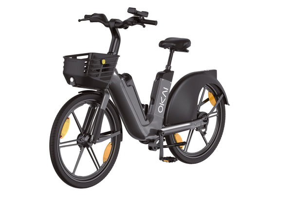 e-bike pedelec takeaway e100 black Okai EB100 Fleet Bike – Levy Electric