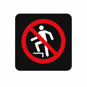 OKAI ES400 fender safety sticker