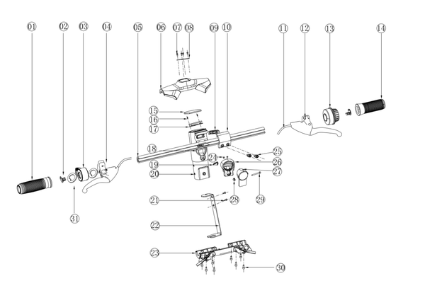 OKAI assembly reference - SKUs 2010900038, 2010900049