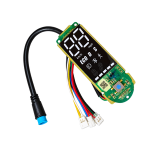 Segway Max 2.0 LCD display board angled view, background removed