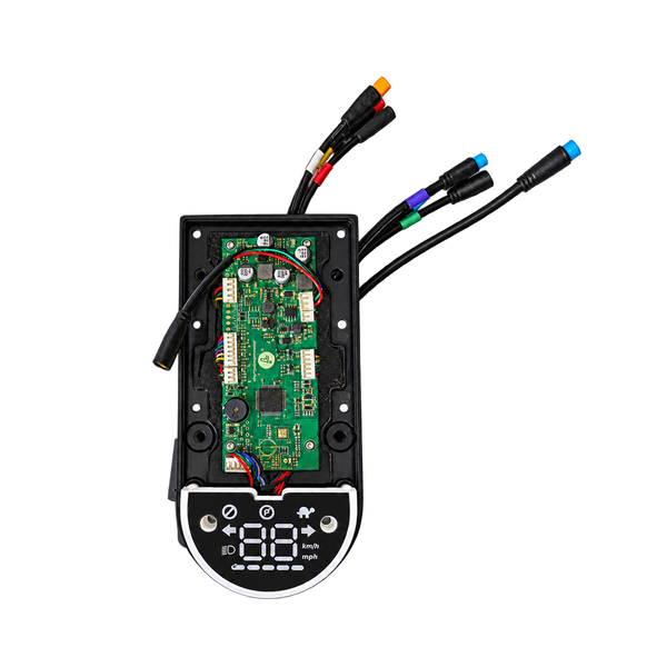 Segway Max Plus X (2.4) LCD display assembly front view, background removed